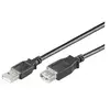 Goobay Wentronic Rallonge USB 2.0 Fiche A / Prise A 3m Noir (Import Allemagne)
