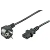 Goobay Câble d'alimentation pour processeur CEE7/C13 1,5 m Noir
