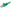 Wentronic electronic components handels Goobay 68440 CAT 6 Câble de Liaison, U/UTP, Vert, 1m Longueur de Câble
