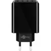 Goobay Chargeur multiport USB-A 30 W (Noir)