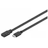 45393 - 1 m - usb c - usb c - 3.2 Gen 1 (3.1 Gen 1) - 5000 Mbit/s - Noir - Goobay