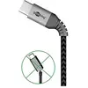 Câble USB-C - GOOBAY - 49303 - 10 Gbps - 2 m - Câble textile robuste avec connecteurs métalliques