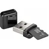 Goobay Wentronic 38656 - Microsd (transflash) - Noir - 480 Mbit/s - Usb 2.0 - 1 Pièce(s)