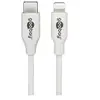 Goobay Câble Lightning to USB-C (M/M) - 1M - Blanc
