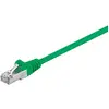 Wentronic electronic components handels - Câble réseau - RJ-45 (M) pour RJ-45 (M) - 3 m - FTP - CAT 5e - vert
