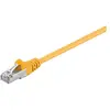 Goobay GENERIQUE Modèle du produit : Câble RJ45 catégorie 5e F/UTP 2 m (Jaune)