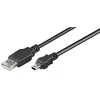 Wentronic Câble USB 5 broches Fiche A vers B-Mini 3m (Import Allemagne)