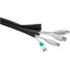 Goobay Modèle du produit : WireSleeve Noir