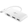 Goobay adaptateur USB 3.1 type C vers HDMI + DP + VGA