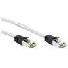 Câble rj45 cat 8.1 sftp 15 m (blanc) 4040849551307