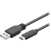 Goobay - Câble usb 2.0 usb-c vers usb a, Noir, 3m Longueur (55469)