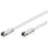 CABLE SAT COAXIAL SATELLITE FICHES F MALES 15 m