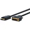Goobay Kabel / Adapter 3 m HDMI Type A (Standard) DVI-D Bleu