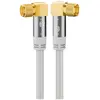 Câble de raccordement Goobay 70483 [1x F mâle - 1x F mâle] 2.00 m blanc