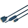 Clicktronic 70729 Casual Câble Adaptateur de Display Port/DVI, 2m Longueur