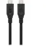 Goobay Câble USB4 Type C (M/M) - Power Delivery - 0.5 m