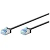 Goobay Câble Ethernet Cat 6a U/ftp Lsoh Slim / Ultra Flexible - Noir 10m