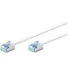 Goobay Câble Ethernet Cat 6a U/ftp Lsoh Slim / Ultra Flexible - Blanc 15m