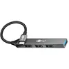 Goobay Hub Slim USB-C vers 4 ports USB