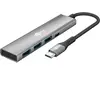 Goobay Slim 4-port USB Hub (USB-C vers 1x-USB-C + 3x USB-A)