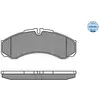 Meyle 0252912117 Motorcraft Kit de plaquettes de frein, frein à disque