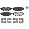 MEYLE 025 242 7114/PD Jeu de plaquettes de frein MEYLE-PD: Advanced pe...