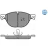 Meyle 0252504519 Motorcraft Kit de plaquettes de frein, frein à disque