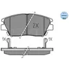 MEYLE Plaquettes de frein X4 pour SSANGYONG: Tivoli (Ref: 025 225 9018...