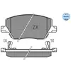 MEYLE Plaquettes de frein X4 pour FIAT: Tipo, Aegea (Ref: 025 223 9719)