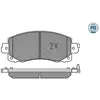 MEYLE Plaquettes de frein X4 pour SUBARU: Forester, XV, Impreza (Ref: 025 222 0117/PD)