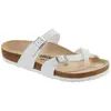 Birkenstock Mayari Birko-Flor - Sandales White 44 - Étroit