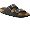Birkenstock Arizona Oiled Leather - Sandales Black 44 - Normal