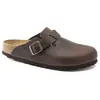 Pantoufles Birkenstock Boston Oiled Nubuck Habana EU 45 Regular
