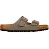 Birkenstock Claquettes Birkenstock Arizona Nubuck Stone 0151211 - 47
