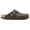 Sandales Birkenstock Boston Marron 47 860131