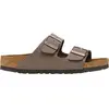 Birkenstock Mixte Arizona Birko-flor Nubuck Large Mules, Marron, 44 EU