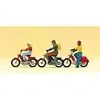Figurine Motocyclistes  - Preiser Figurines pour trains  - PR10125 