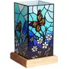 Wagner Life Lampe de table LED Art Light Papillon, acrylique, multicol...