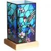 Wagner Life lampe de table LED Art Light Kolibri, socle en bois, acryl...