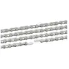 Wippermann Connex Chaîne 11se 5.6 Mm 1/2 11/128 Road/mtb 124 Links