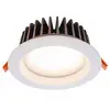 Deko-Light Plafonnier LED blanc chaud COB130 18 W