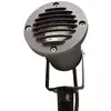 Deko-Light Spot sur piquet Spiky, Ø 10 cm, noir, orientable, IP65