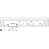 Deko-Light Plafonnier encastré LED Dione, IP44, 2.700 K, blanc, intens...