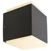 Applique murale extérieure aluminium gris H10,5