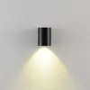 Deko-Light Applique d'extérieur CAN, noir, à 1 lampe, Ø 8 cm IP65 méta...