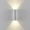 Deko-Light Applique d'extérieur CAN, blanc, à 2 lampes, Ø 8 cm, IP65, ...
