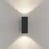 Deko-Light Appliqué d'extérieur LED ShoreLine Pro Square up/down, gris...