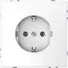 Prise de courant - MERTEN - MEG2301-6035 - 2P+T - Blanc - Rectangulaire