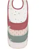 Lässig - Lot de 5 bavoirs en éponge imperméable 3-18 mois Escargot