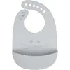 Lässig Bavoir en silicone/Little Chums Souris gris 1311020253